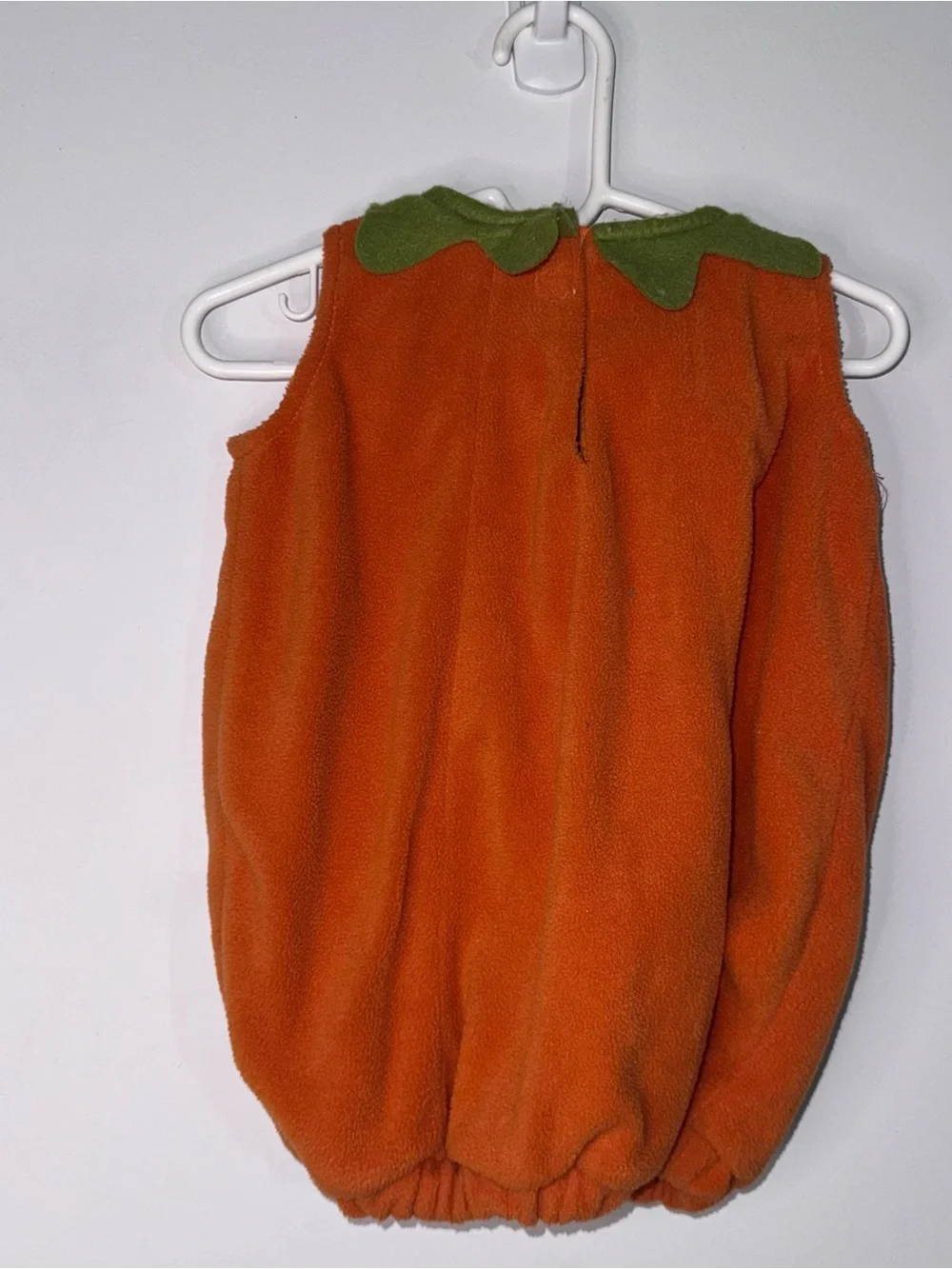 Pottery Barn Kids Pumpkin Halloween Costume Baby Orange Jack O Lantern 0-6M